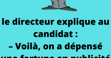 Lors d’un entretien d’embauche dans un zoo