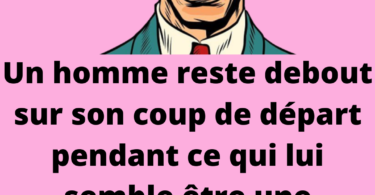 Ma femme est là-haut en train de me regarder