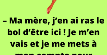 C’est une sœur qui vie dans un couvent depuis longtemps et qui dit à la mère supérieure